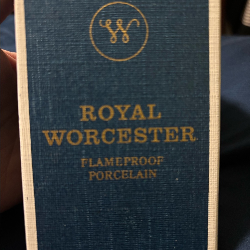 Royal Worcester Flameproof Porcelain